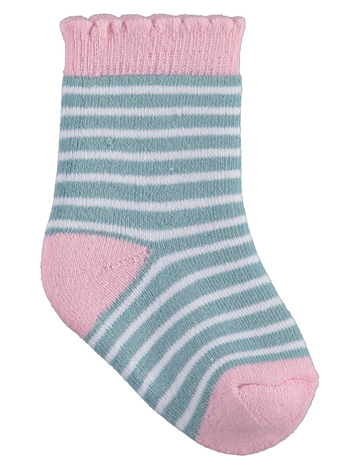 Civil Baby Flower Havlu 6- 2'li Bebek Kız Çorap Set