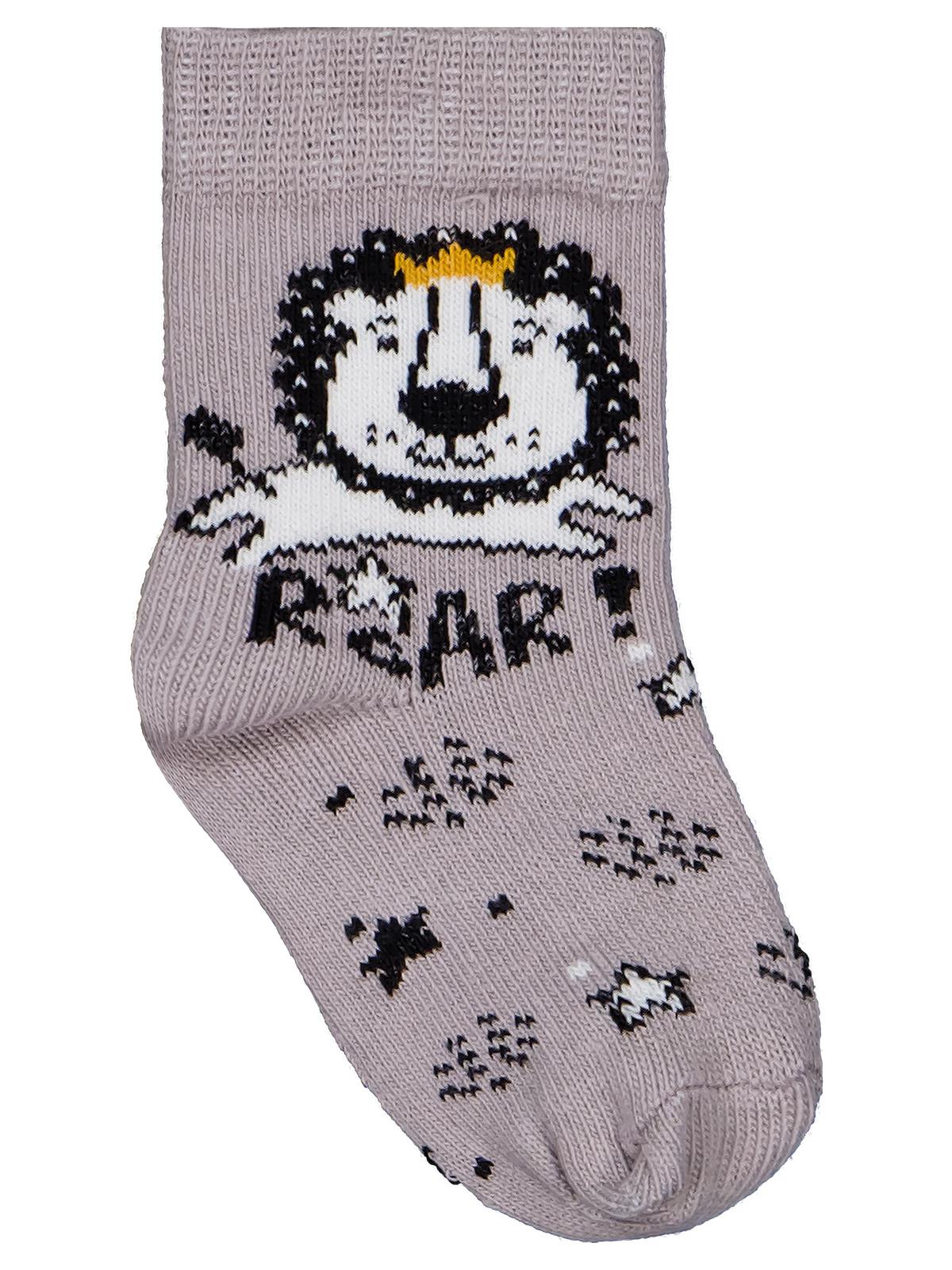 Civil Baby Roar 3'lü 6- Bebek Erkek Çorap Set
