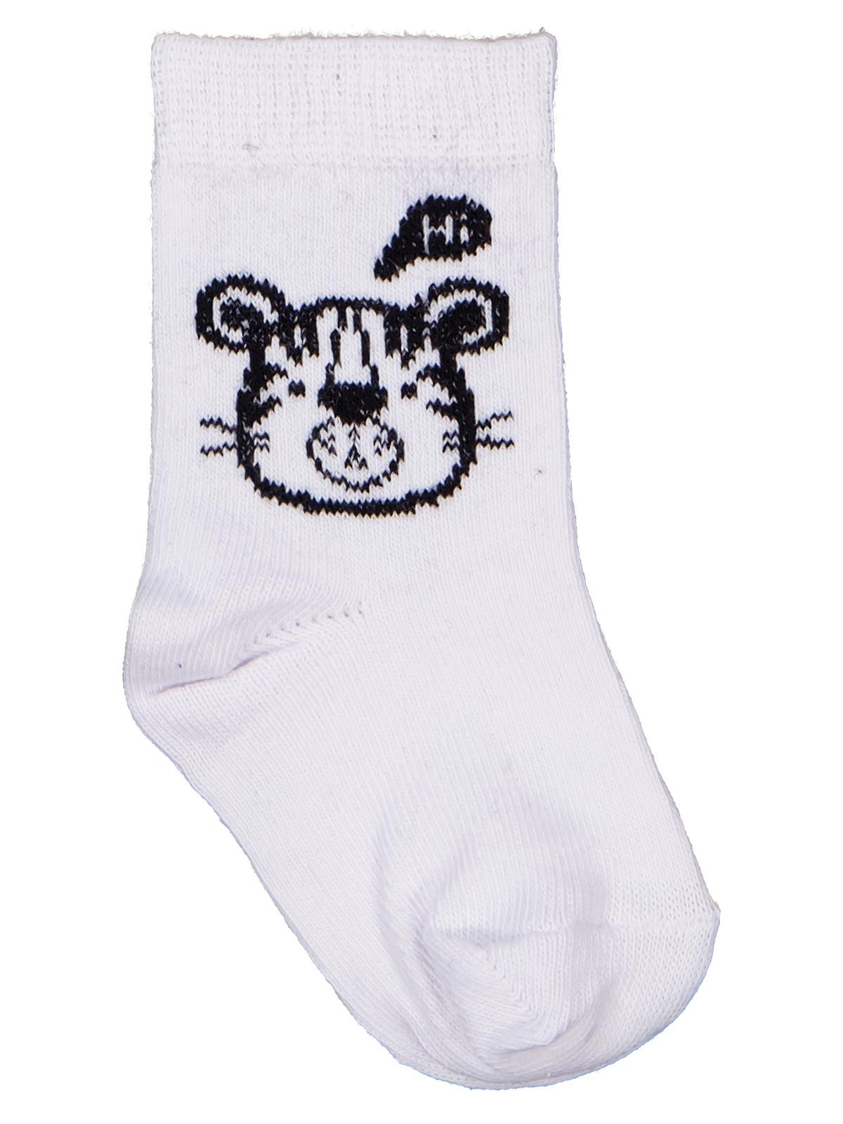 Civil Baby Hero Animal 3'lü 6- Bebek Erkek Çorap Set