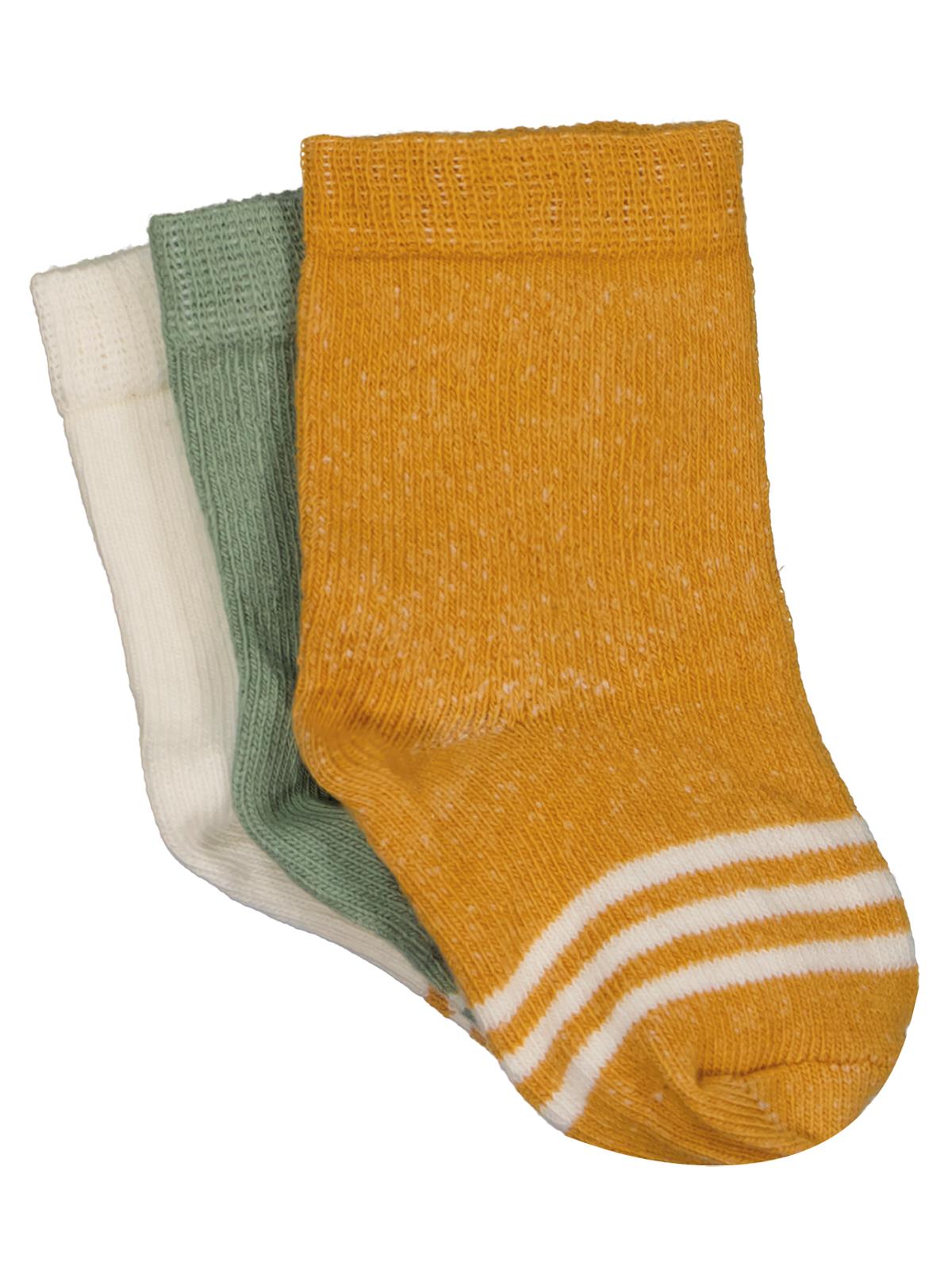 Civil Baby Basic Çizgili 3'lü 6- Bebek Erkek Çorap Set