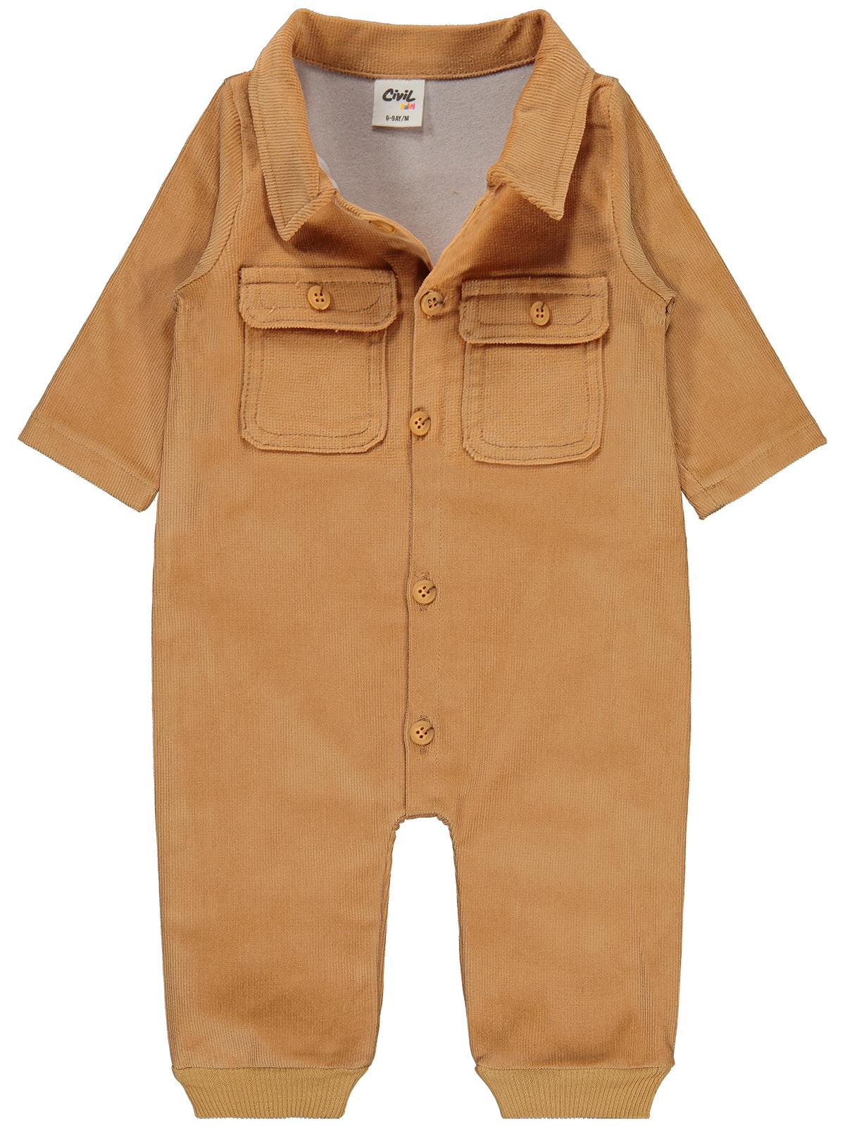 Civil Baby Yakalı 6-18 Ay Slopet - Hardal