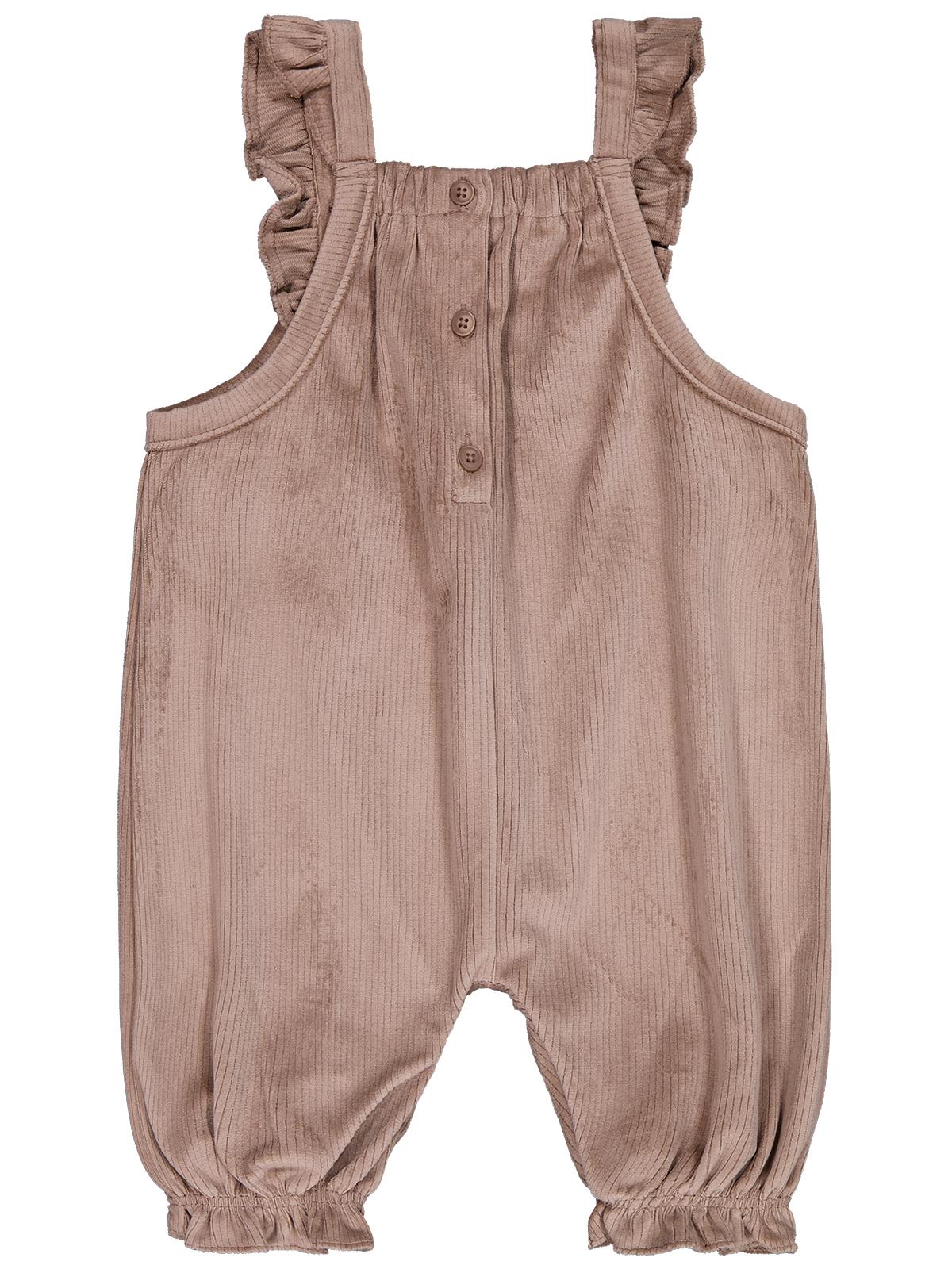 Civil Baby Omuz Fırfırlı 6-18 Ay Slopet - Bej