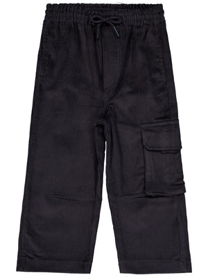 Civil Boys Kargo Cepli Kadife 2-5 Yaş Pantolon - Gri