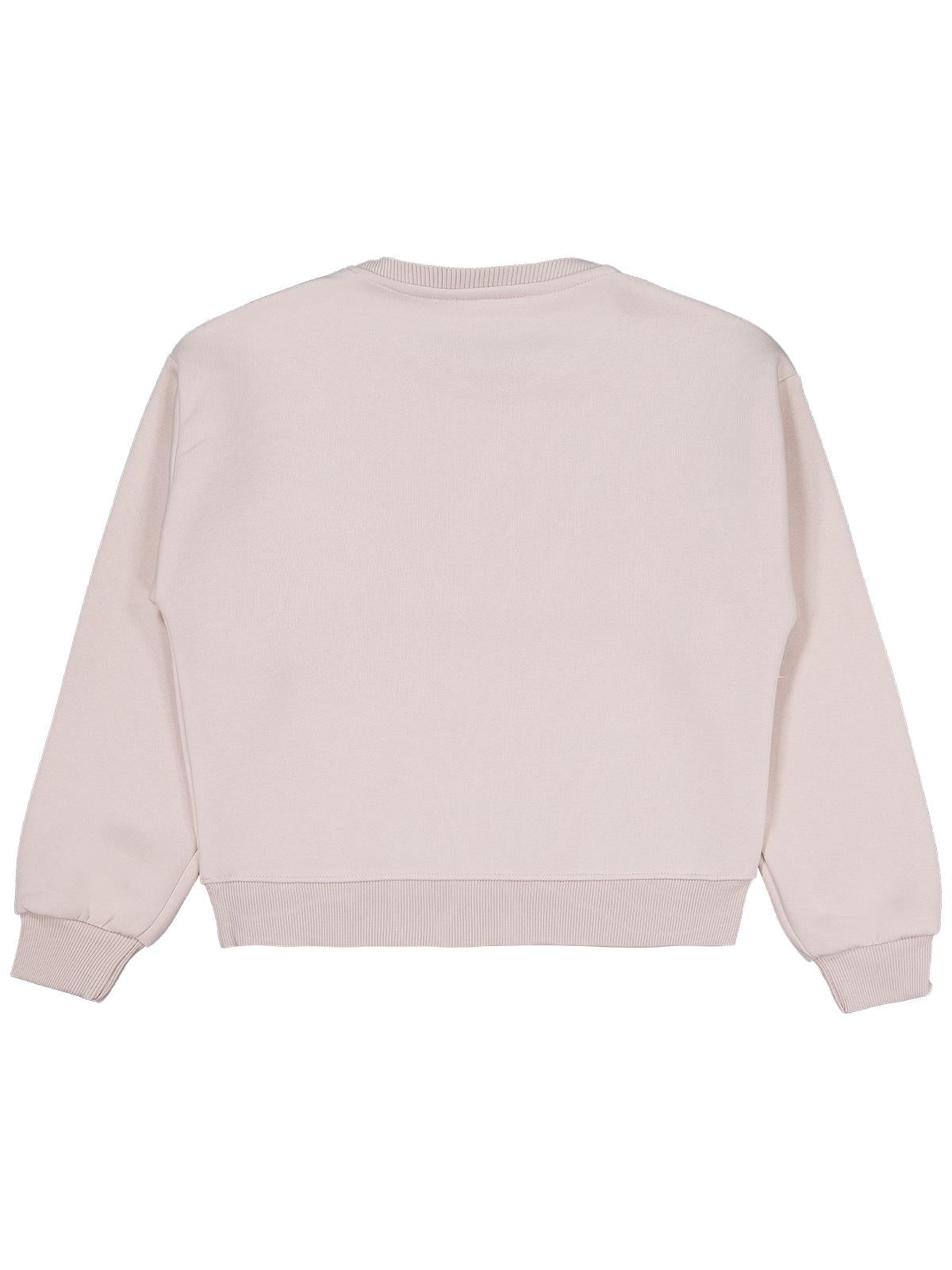 Civil Girls Püsküllü 6-9 Yaş Sweatshirt - Bej