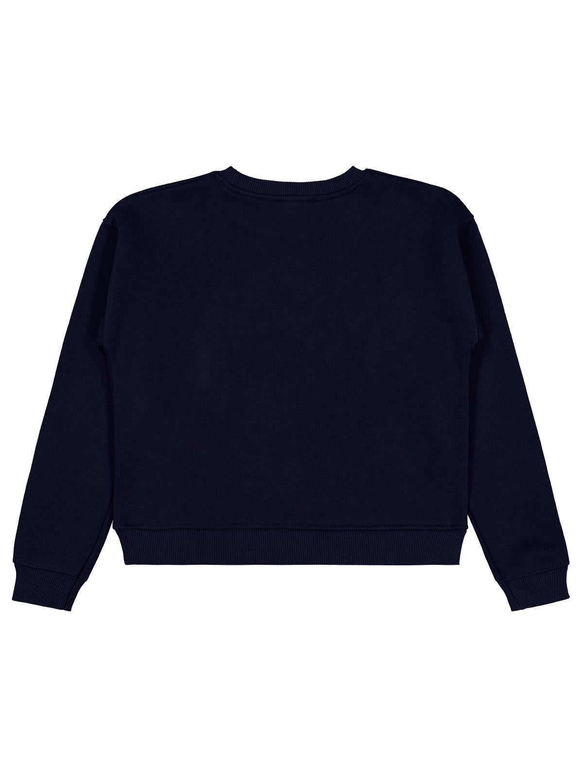 Civil Girls Los Angeles Baskılı 10-13 Yaş Sweatshirt - Lacivert