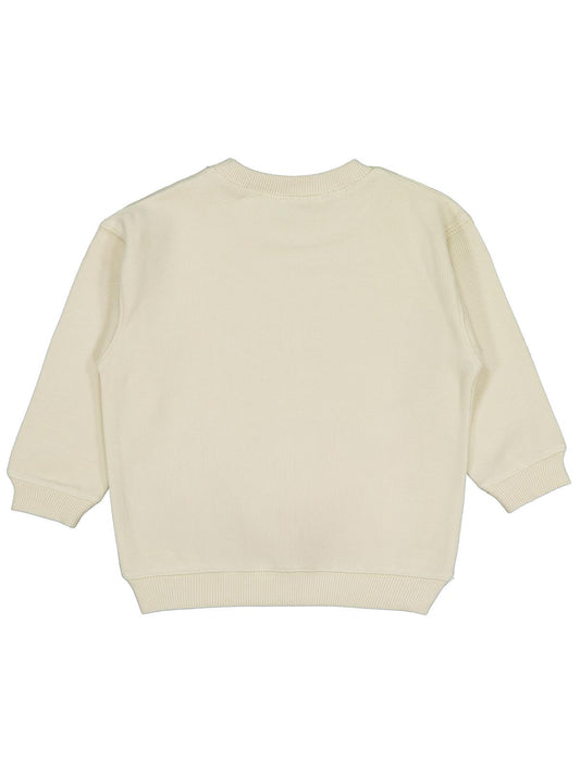 Civil Erkek Çocuk Karyoka Dikişli Sweatshirt | Selanik Uzun Kol | Okul Kreş ve Günlük Kullanım - Bej