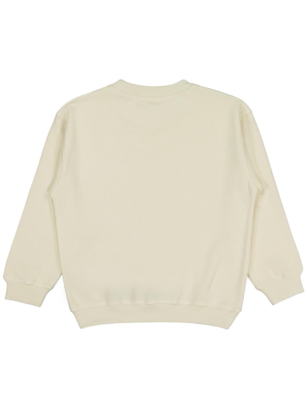 Civil Boys Karyoka Dikişli 6-9 Yaş Sweatshirt - Bej