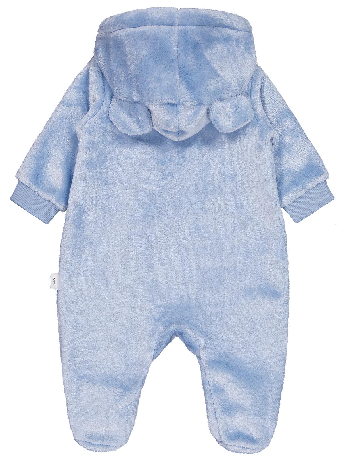Civil Baby Mobil Kulaklı Unicorn Nakışlı 1-9 Ay Tulum - Mavi