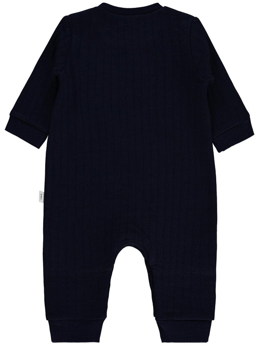 Civil Baby M Nakışlı 6-18 Ay Tulum - Lacivert