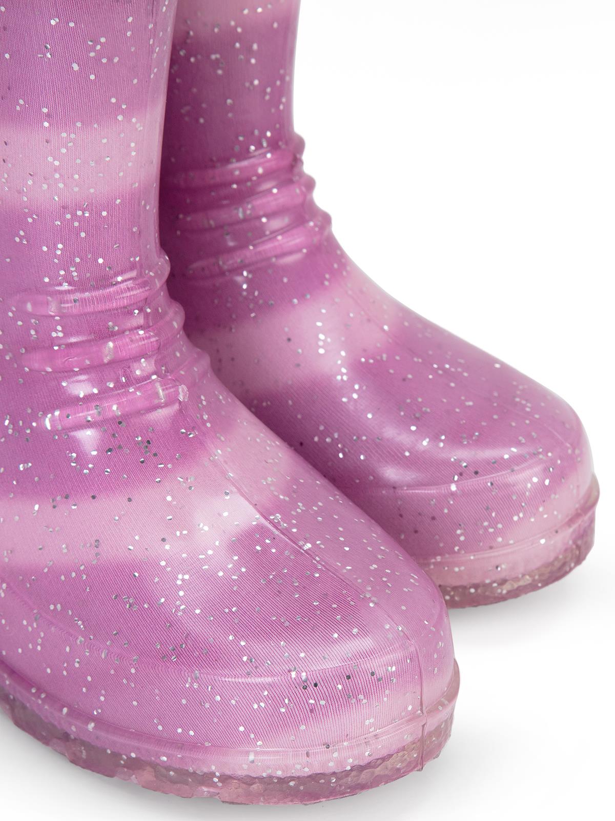 Civil Boots Simli Unicorn 30-36 Numara Yağmur Çizmesi - Lila