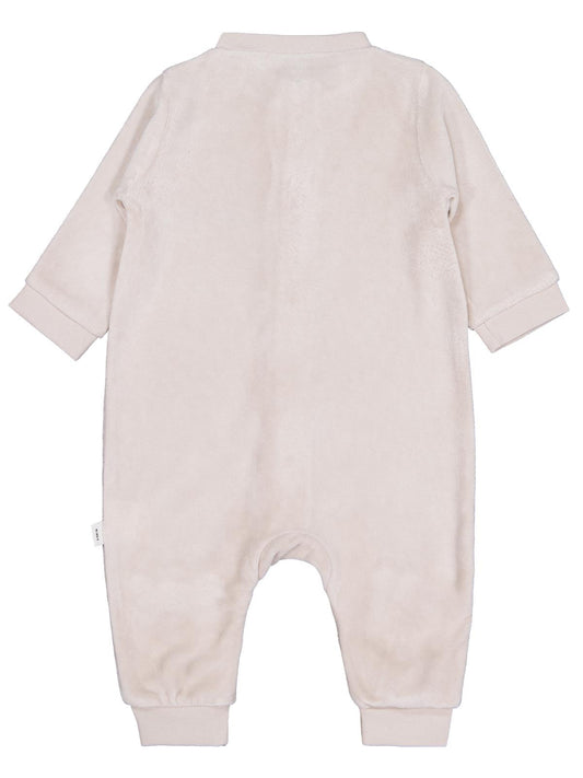 Civil Baby Ayıcık Nakışlı 6-18 Ay Tulum - Bej