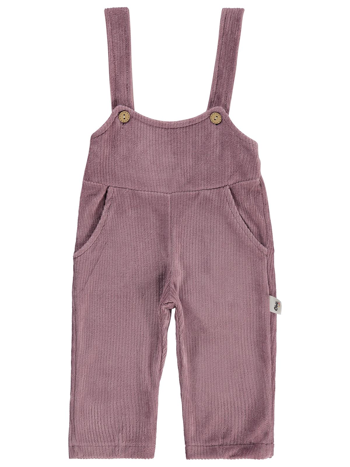 Civil Baby Pati Nakışlı Badili 6-18 Ay Slopet - Kahve