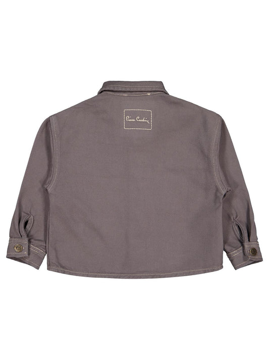 Pierre Cardin Nakışlı 2-5 Yaş Ceket - Gri