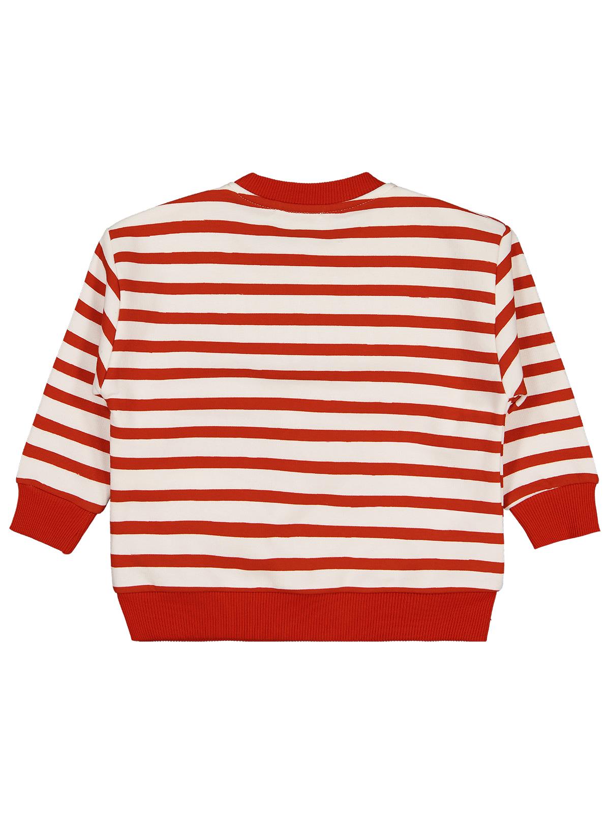 Civil Boys Maymun Çantalı 2-5 Yaş Sweatshirt - Turuncu