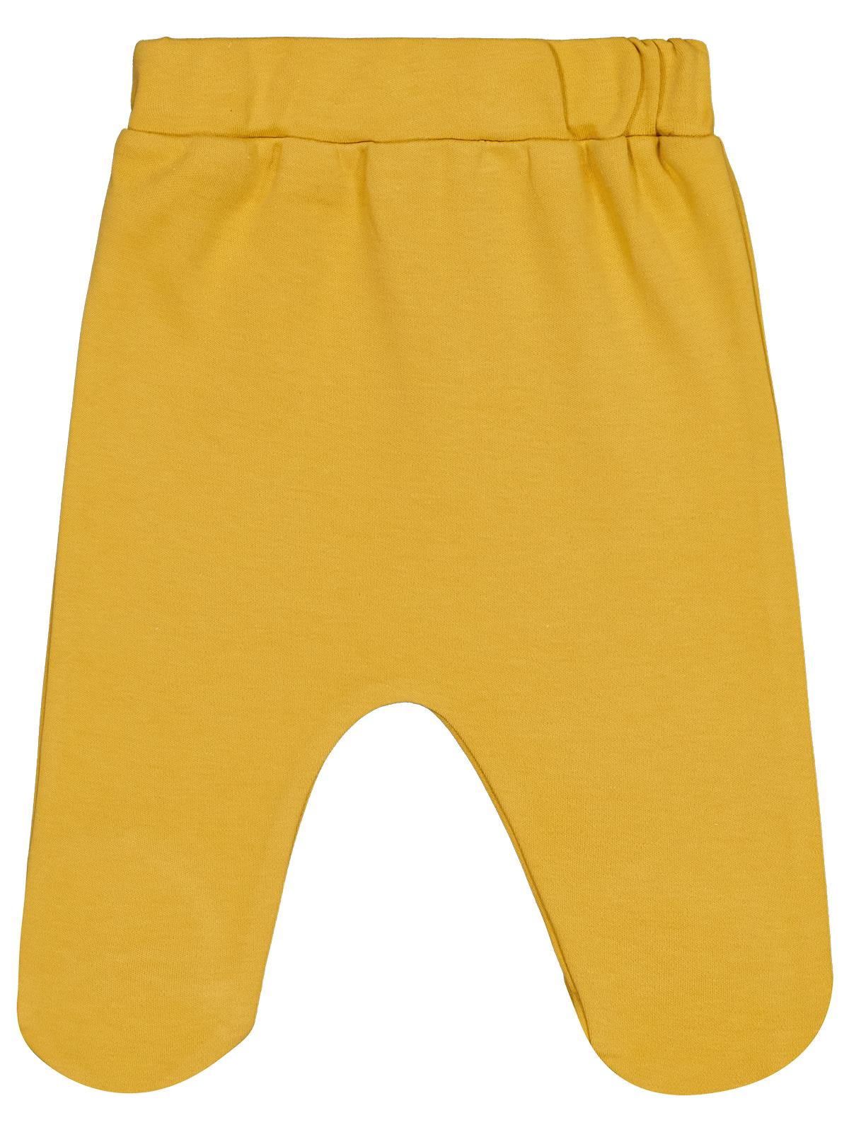 Civil Baby Timsah Baskılı 1-9 Ay Tek Alt Bebe - Hardal