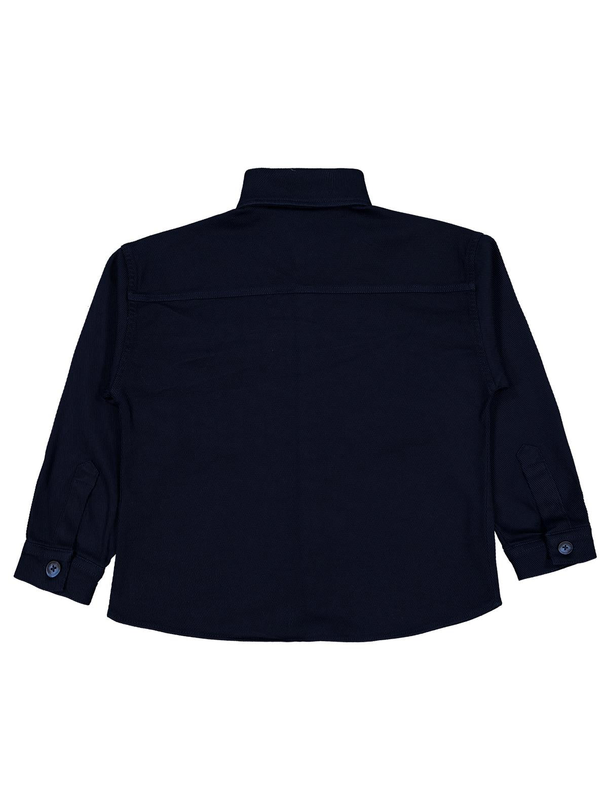 Pierre Cardin Çift Cepli 6-9 Yaş Gömlek - Lacivert