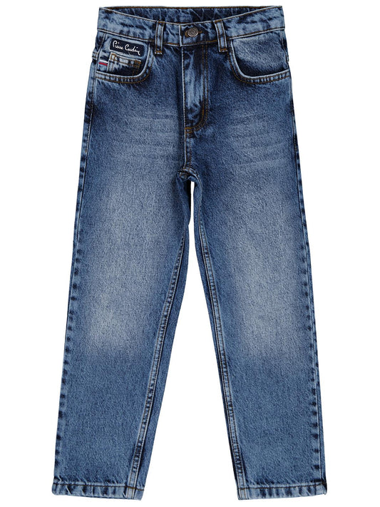 Pierre Cardin Bıyıklı 6-9 Yaş Pantolon - Mavi