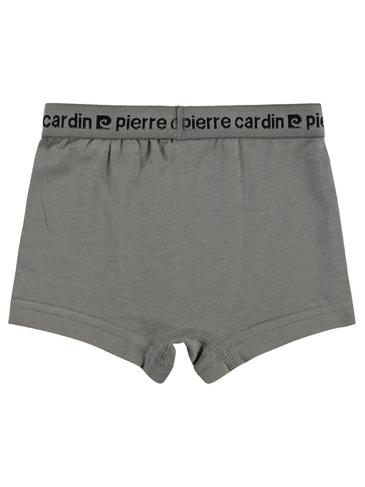 Pierre Cardin Erkek Çocuk 2'li Boxer | Modal Baskılı | Okul Kreş ve Günlük Kullanım
