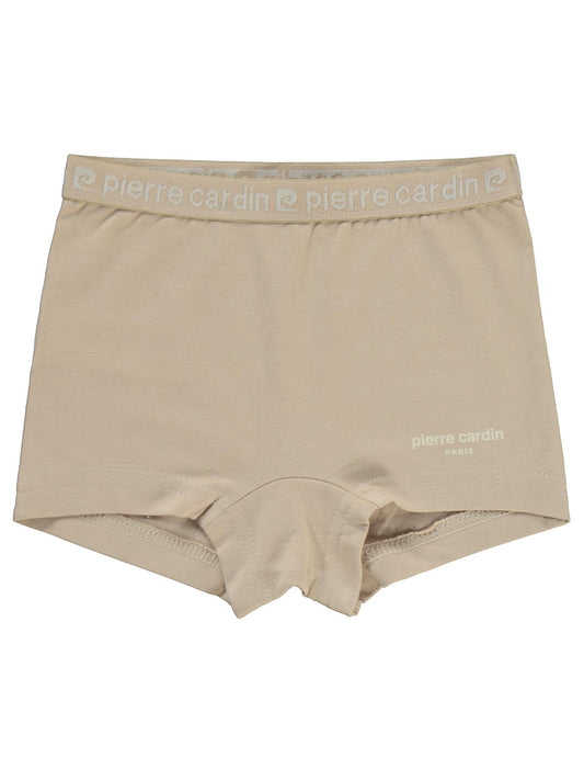 Pierre Cardin Kız Çocuk 2'li Boxer | Modal Baskılı | Okul Kreş ve Günlük Kullanım