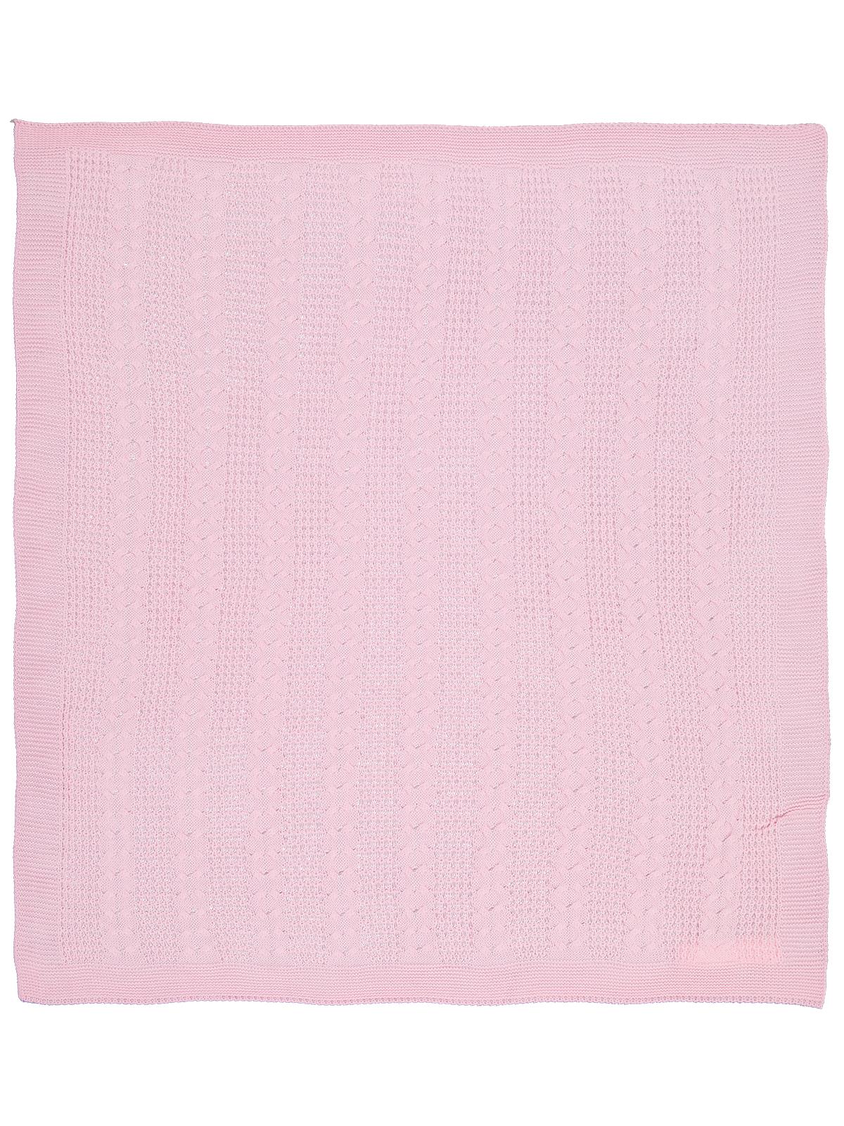 Civil Baby Saç Örgülü  Düz Battaniye - Pembe
