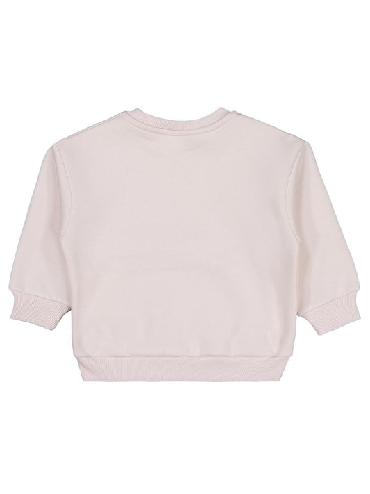 Civil Erkek Çocuk Üç Kafadar Baskılı-Nakışlı Sweatshirt | 3 İp | Okul Kreş ve Günlük Kullanım - Ekru
