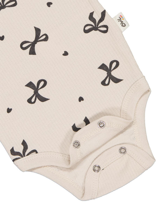 Civil Baby Fiyonk Empirme 1-36 Ay Çıtçıtlı Badi - Bej