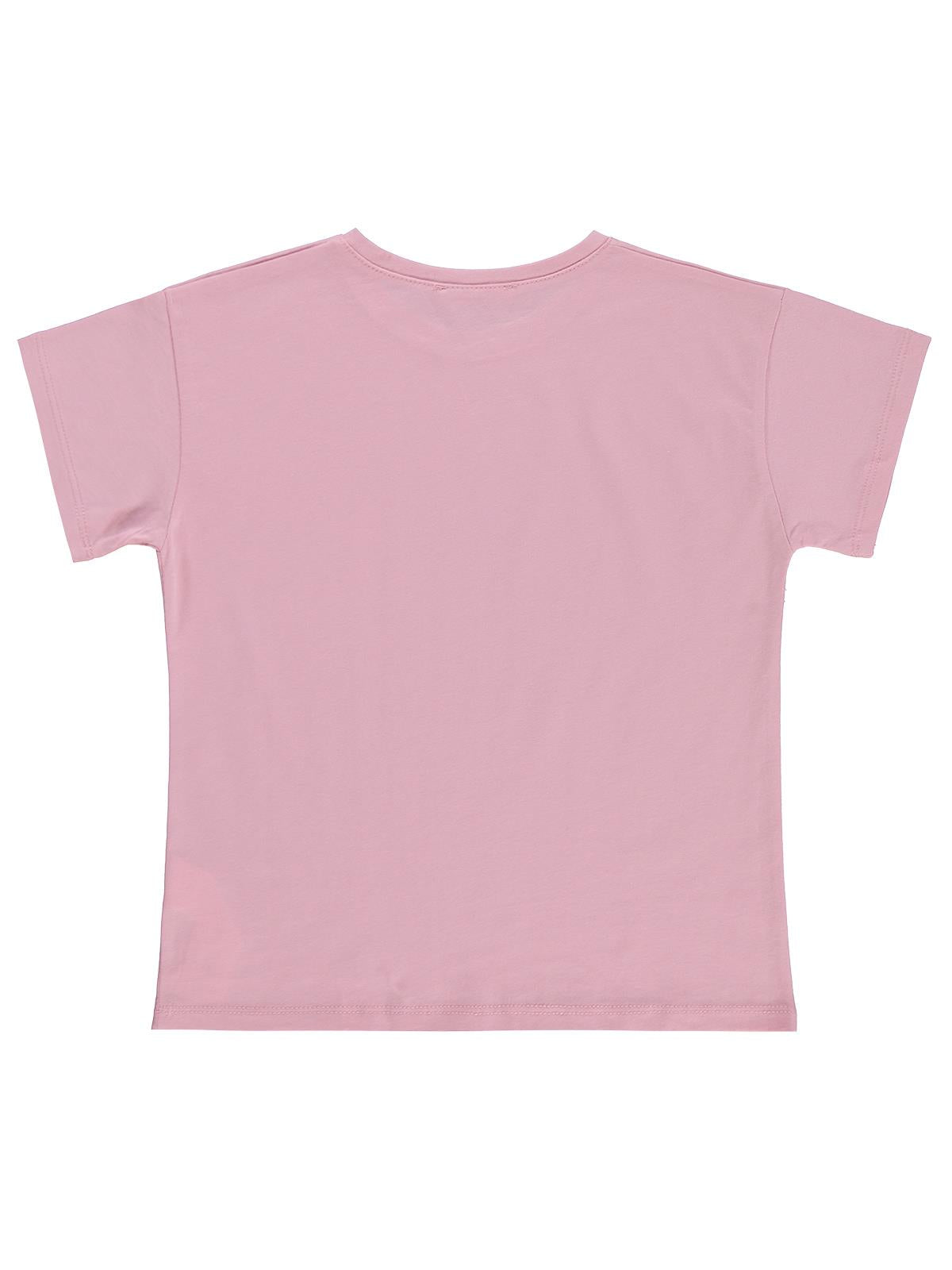 Civil Girls 10-13 Yaş Tişört - Pembe