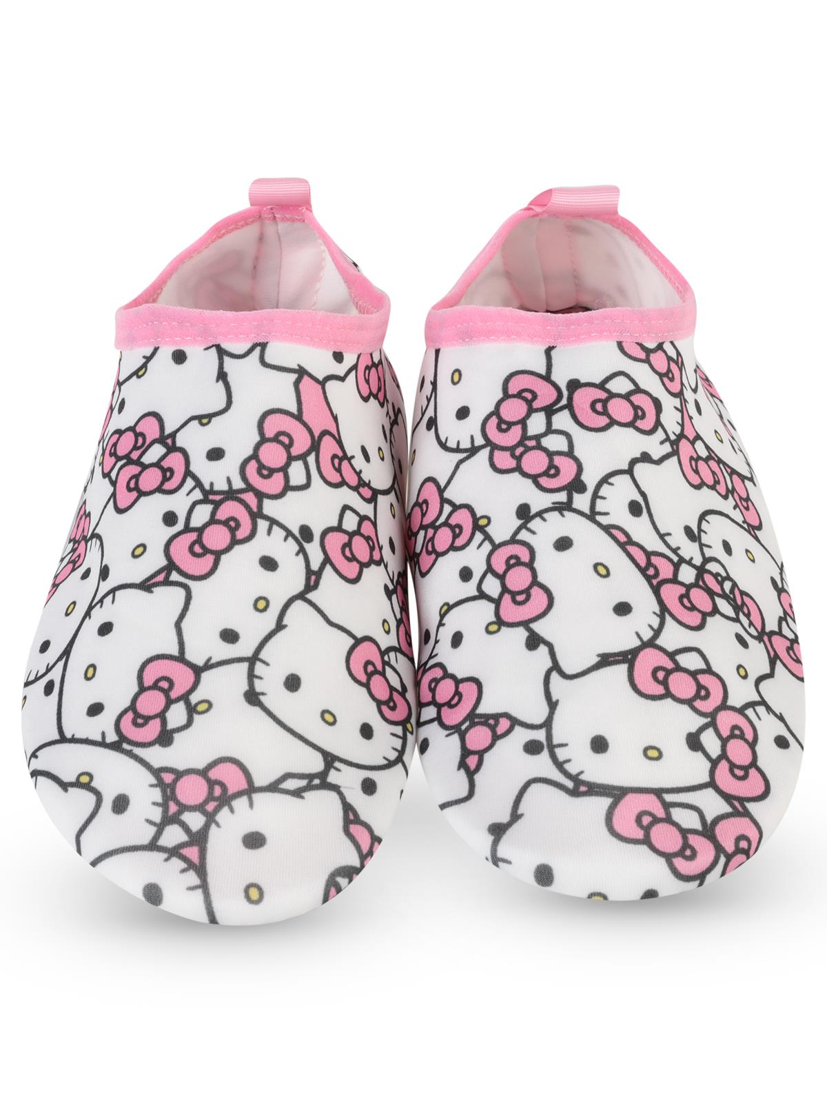 Hello Kitty Baskılı Tabanlı 32- Deniz Ayakkabısı - Beyaz