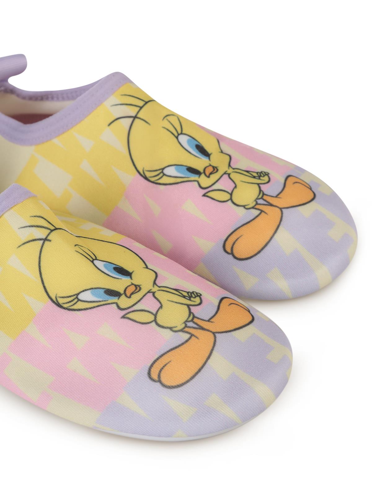 Tweety Baskılı Tabanlı 26- Deniz Ayakkabısı - Sarı