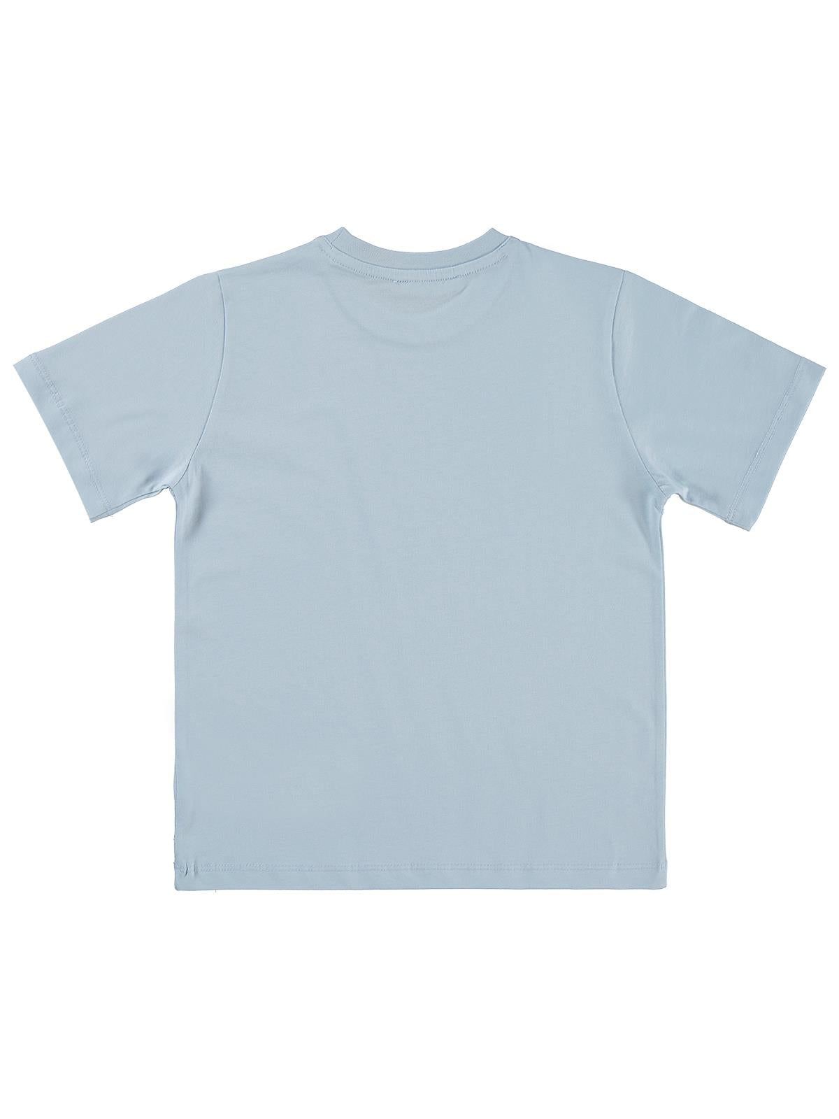 Civil Boys Basic Surf Etiketli 6-9 Yaş Tişört - Mavi