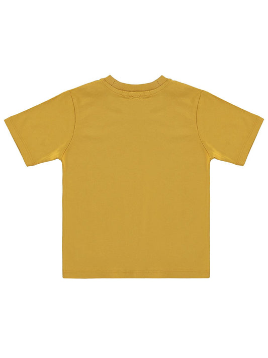 Civil Boys Basic Surf Etiketli 2-5 Yaş Tişört  - Hardal