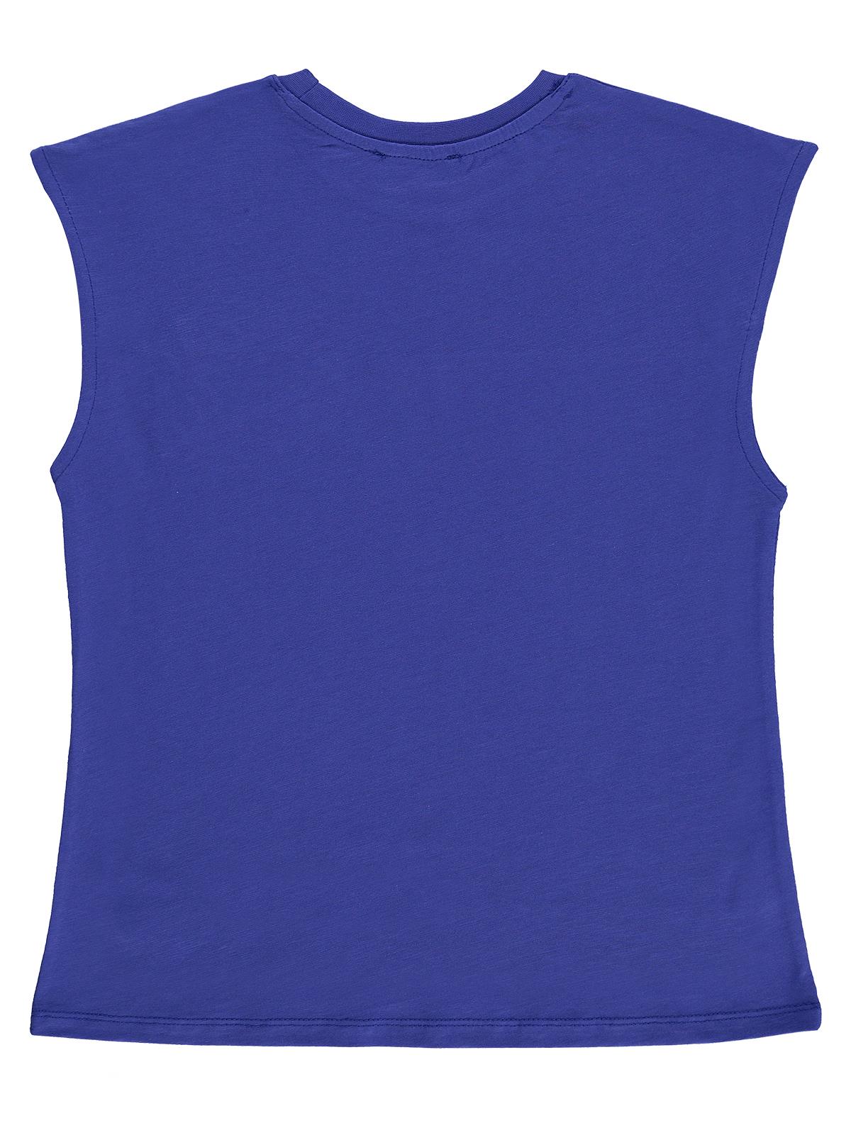 Civil Boys Basic Sıfır Kol 6-9 Yaş Tişört - Mavi