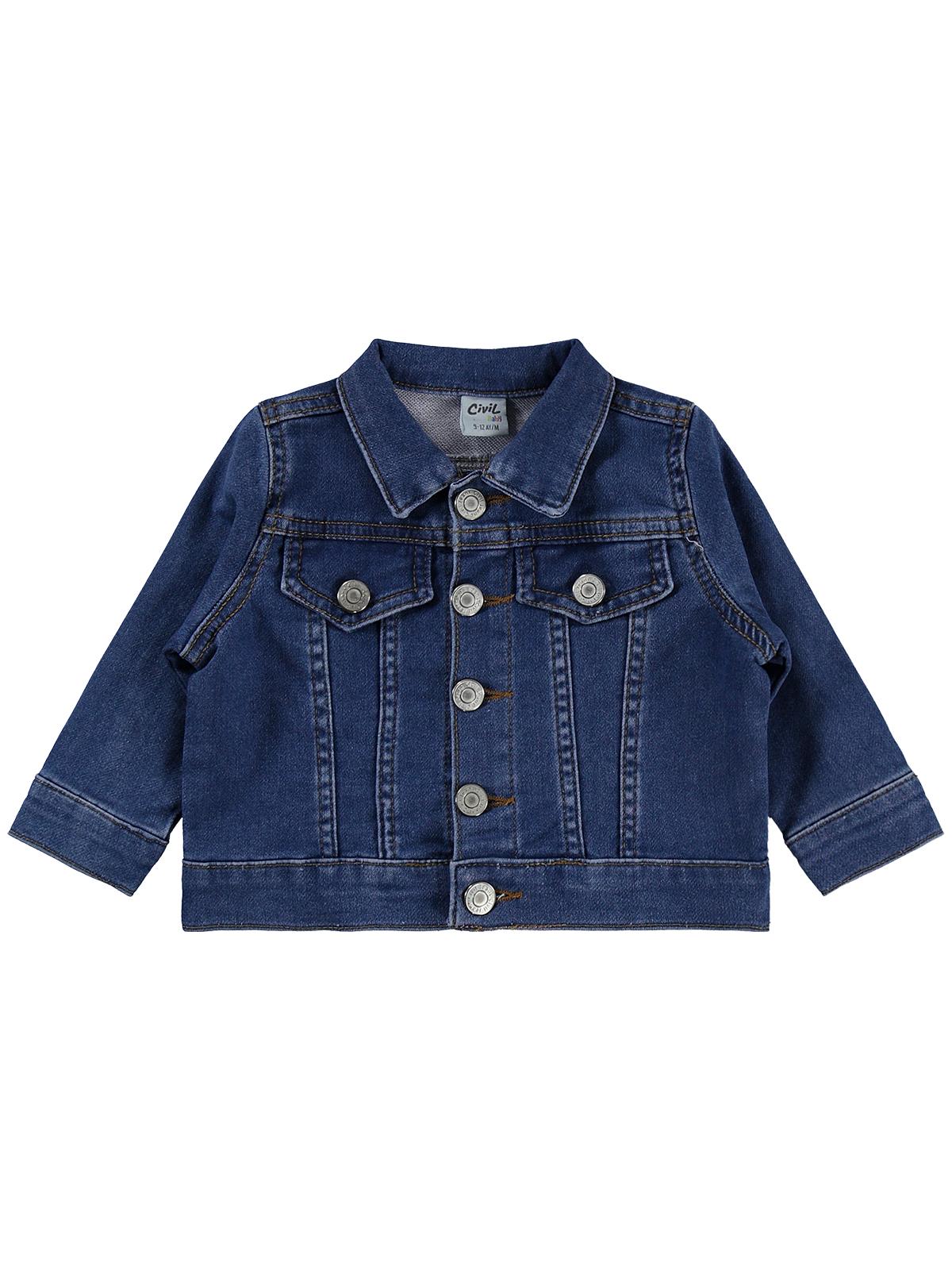 Civil Baby Basic 9-18 Ay Ceket - Mavi