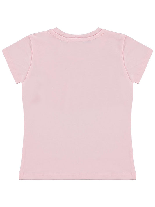 Civil Girls Basic 2-5 Yaş Tişört - Pembe