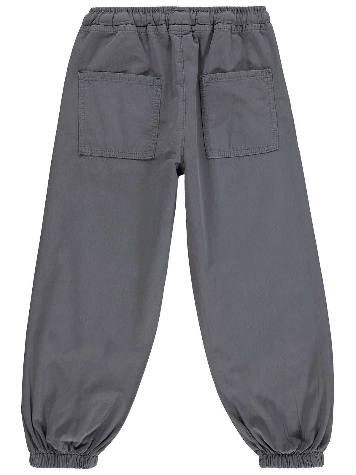 Civil Boys Paçası Lastikli 6-9 Yaş Pantolon - Gri