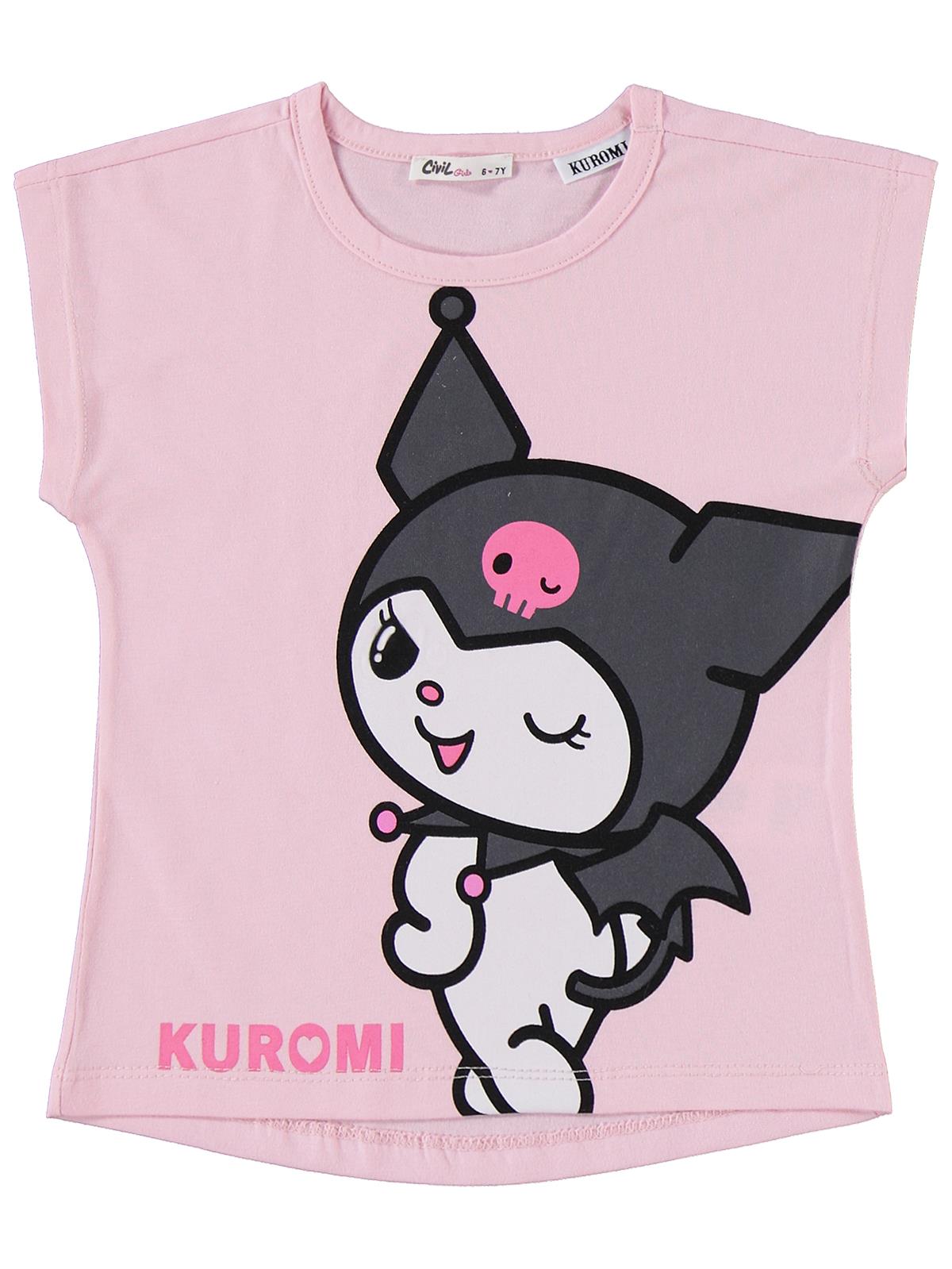 Kuromi 10-13 Yaş Pijama Takımı - Pembe