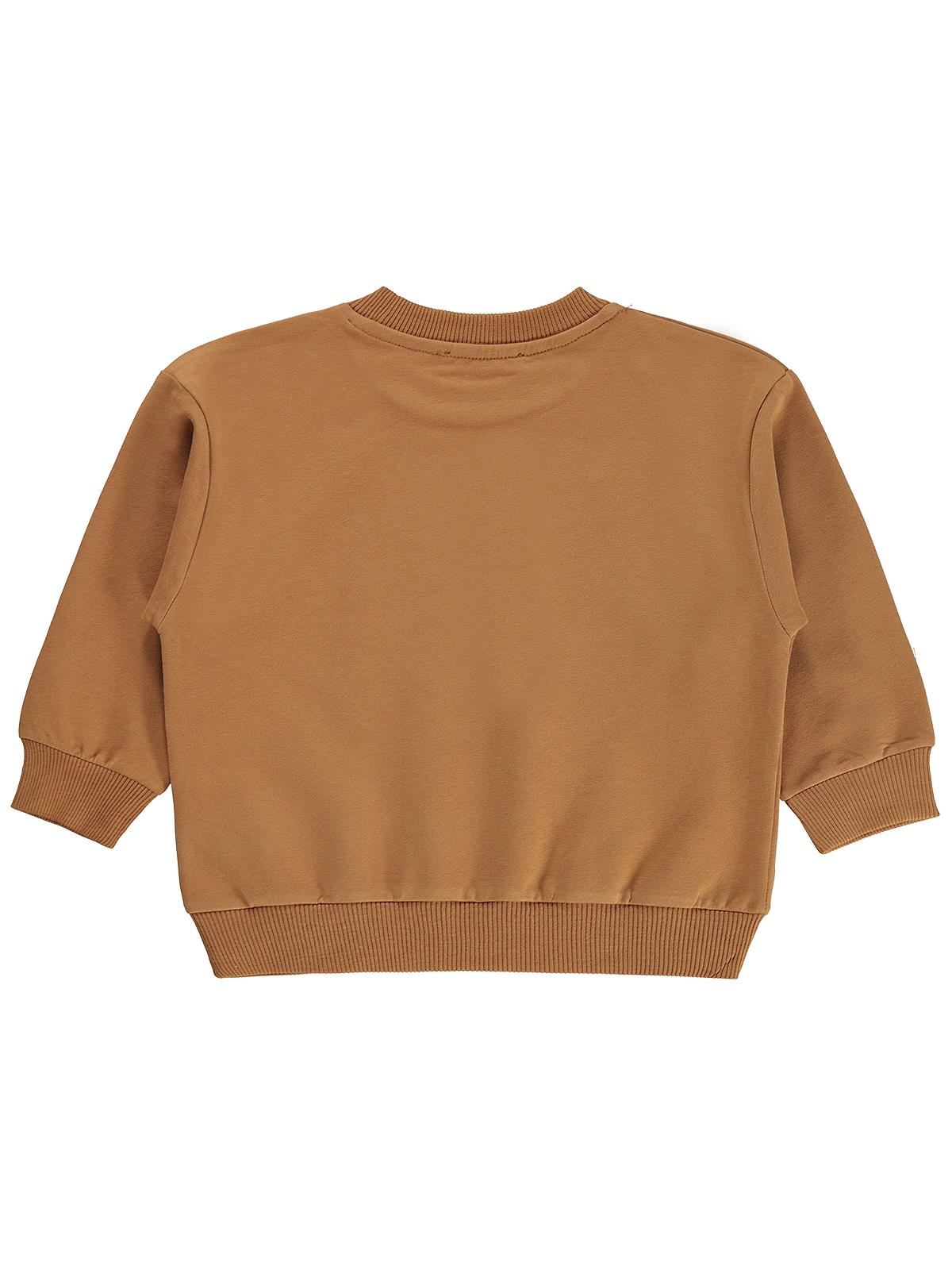 Civil Boys Armalı 2-5 Yaş Sweatshirt - Kahverengi