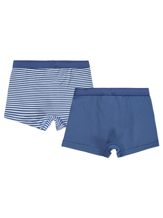 Civil Erkek Çocuk Shark Erkek Çocuk 2'li Boxer | Likralı Süprem | Okul Kreş ve Günlük Kullanım