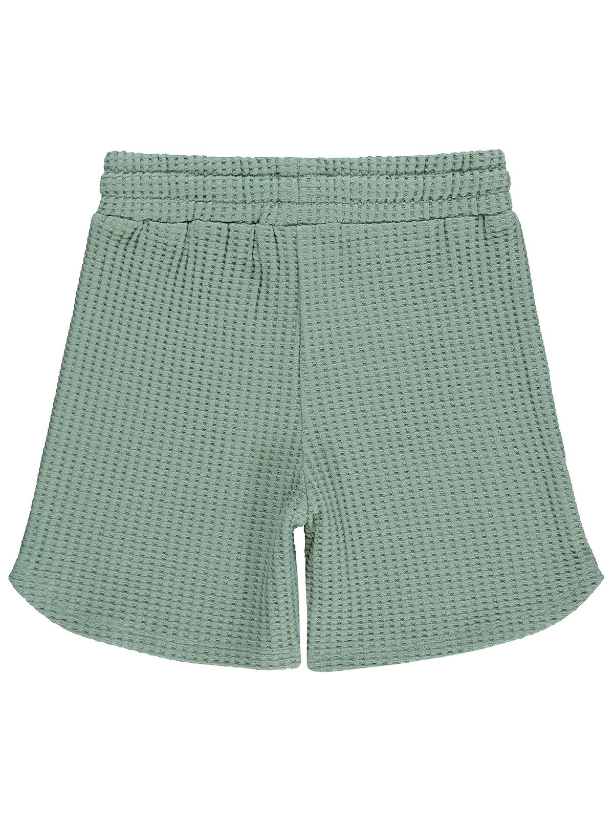 Civil Boys Basic Waffle 6-9 Yaş Şort - Yeşil
