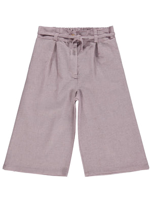 Civil Girls Piliseli 6-9 Yaş Pantolon - Pembe