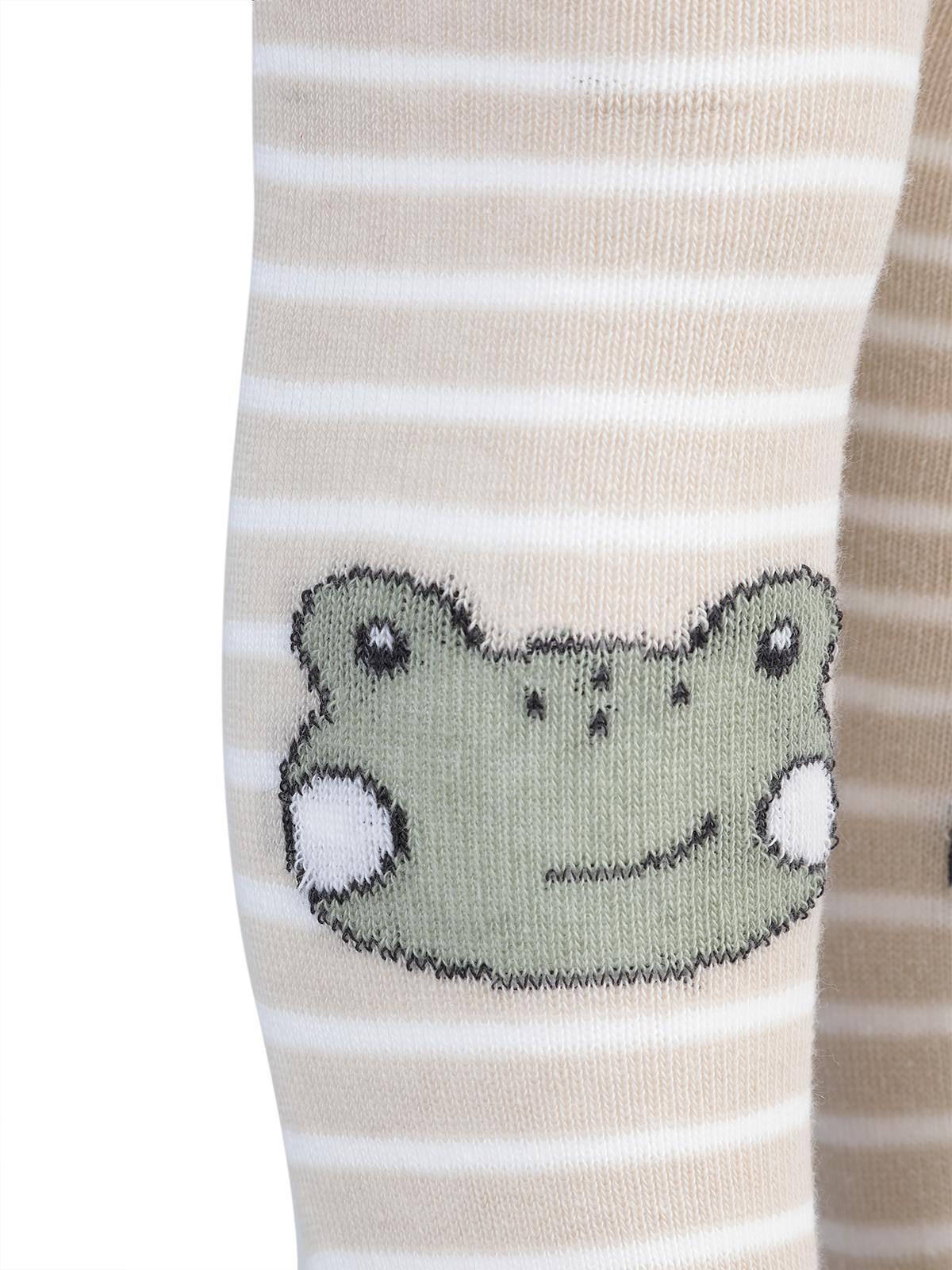 Civil Baby Frog 6- Bebek Erkek Külotlu Çorap - Yeşil