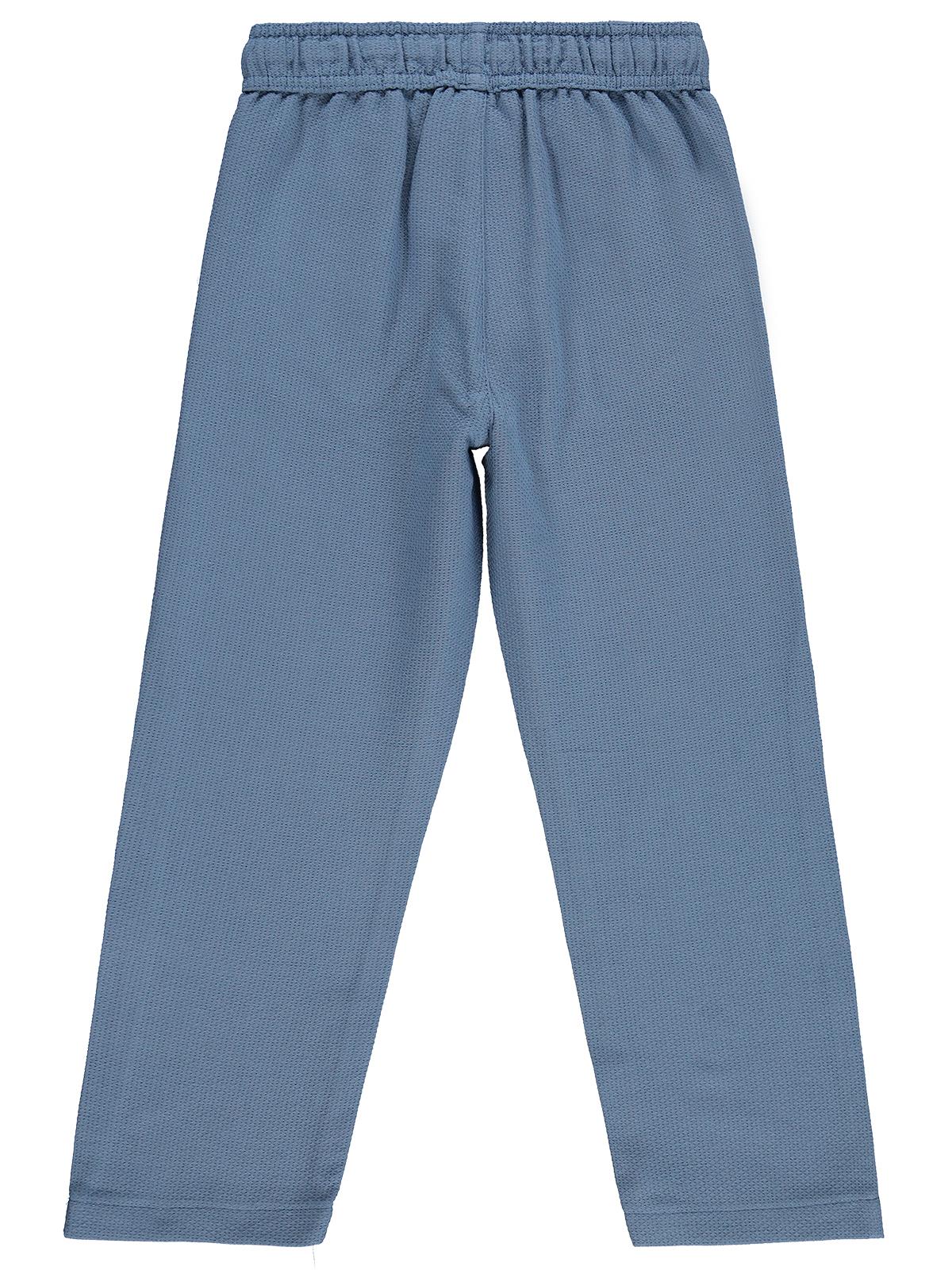 Civil Boys Armürlü Chino 10-13 Yaş Pantolon - Mavi