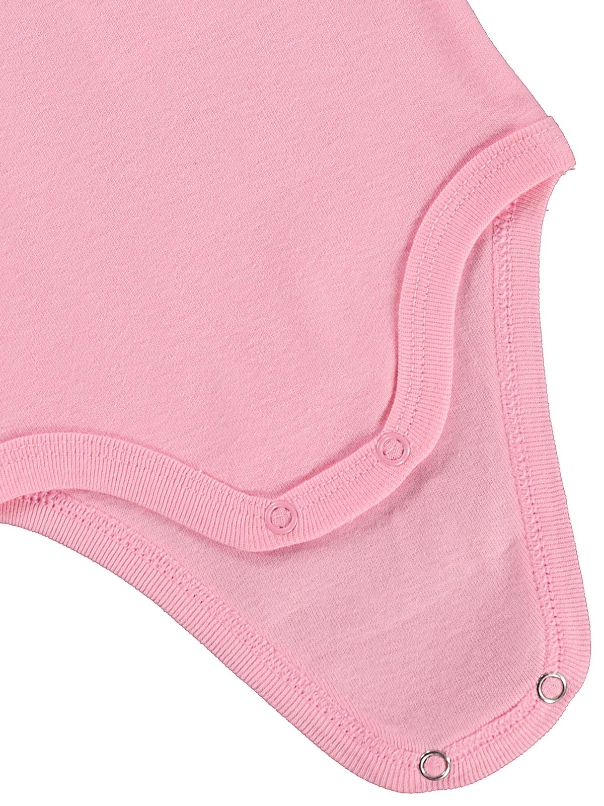 Civil Baby Unicorn Baskılı 1-36 Yaş Çıtçıtlı Badi - Pembe