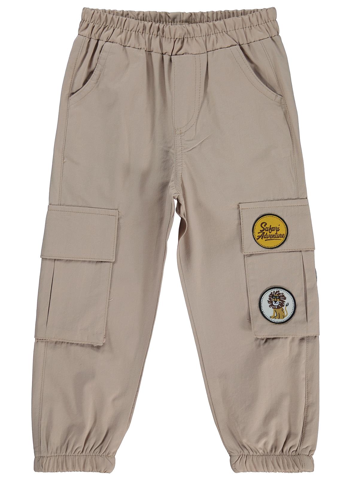 Civil Boys Paraşüt 2-5 Yaş Pantolon - Bej