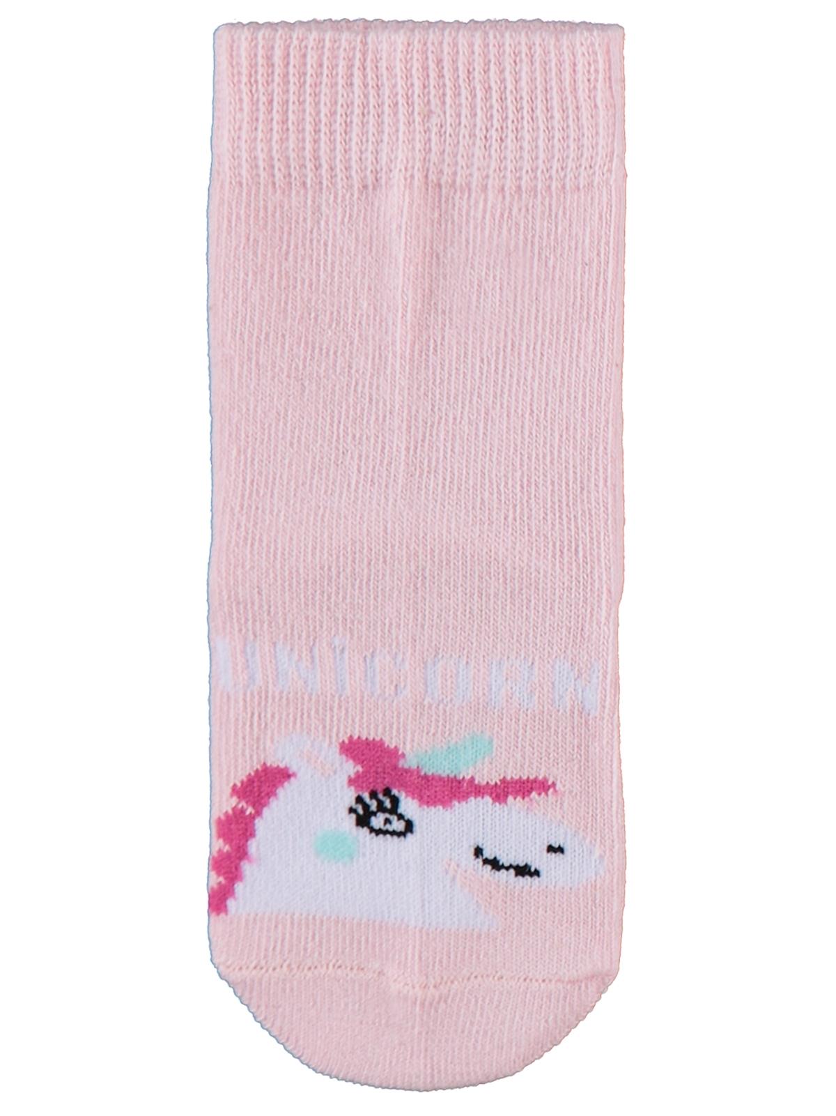 Civil Baby Unicorn 3'lü 6- Bebek Kız Çorap Set