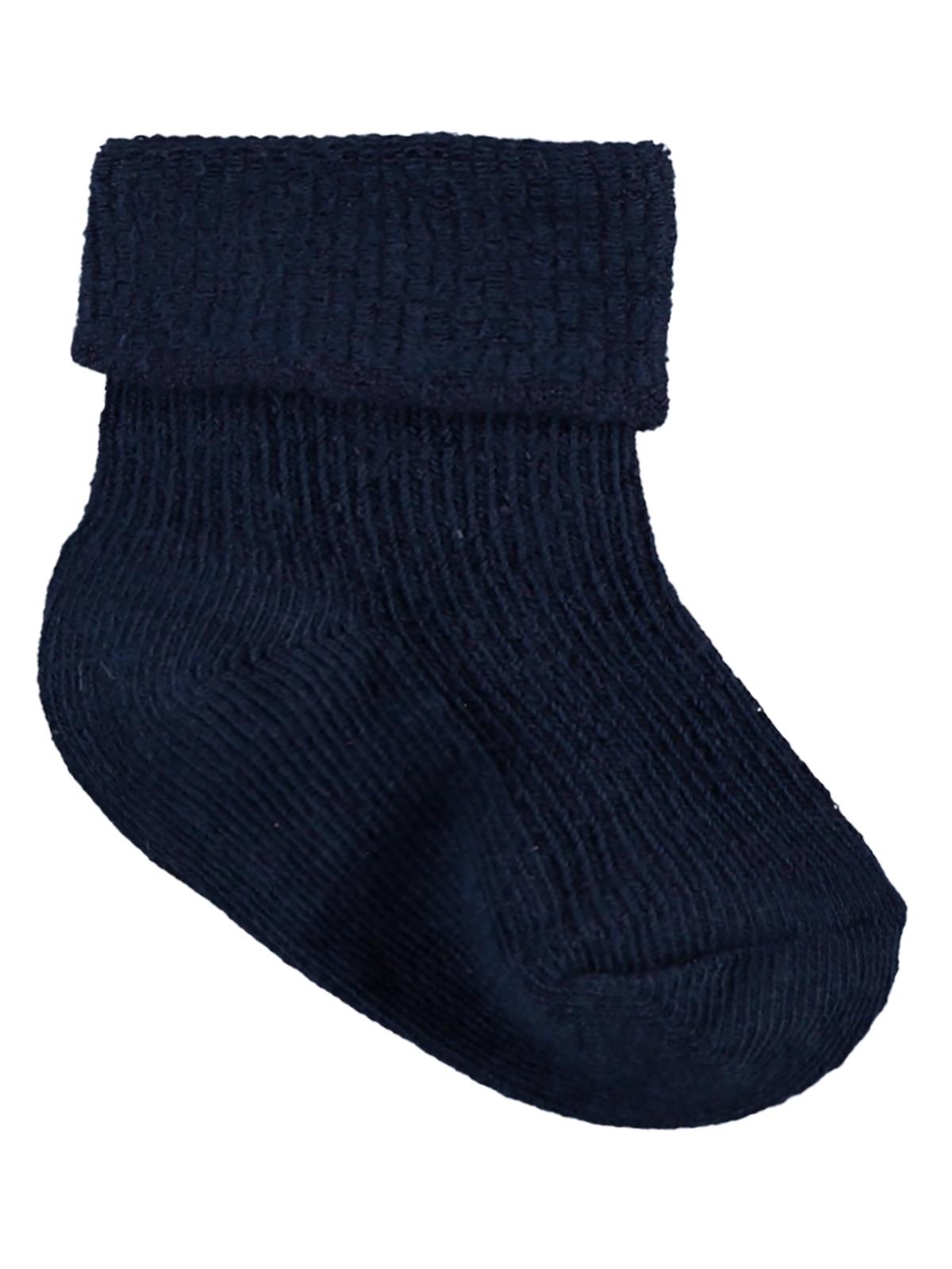 Civil Baby Basic Kıvrık 3'lü 6- Bebek Erkek Çorap Set