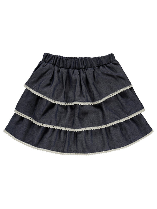 Pierre Cardin 6-9 Yaş Etek - Mavi