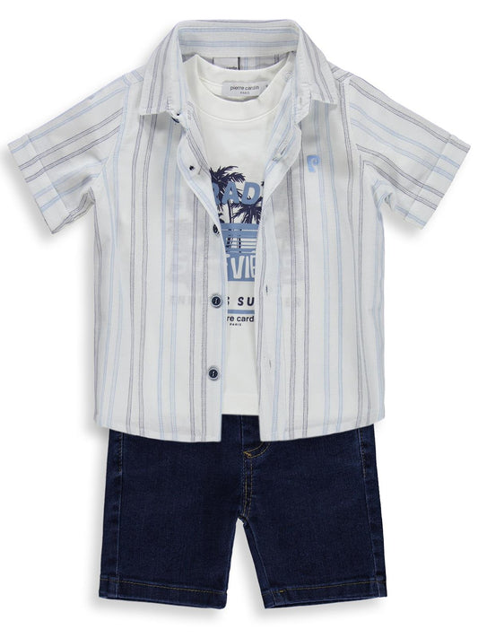 Pierre Cardin 6-18 Ay Takım - Mavi