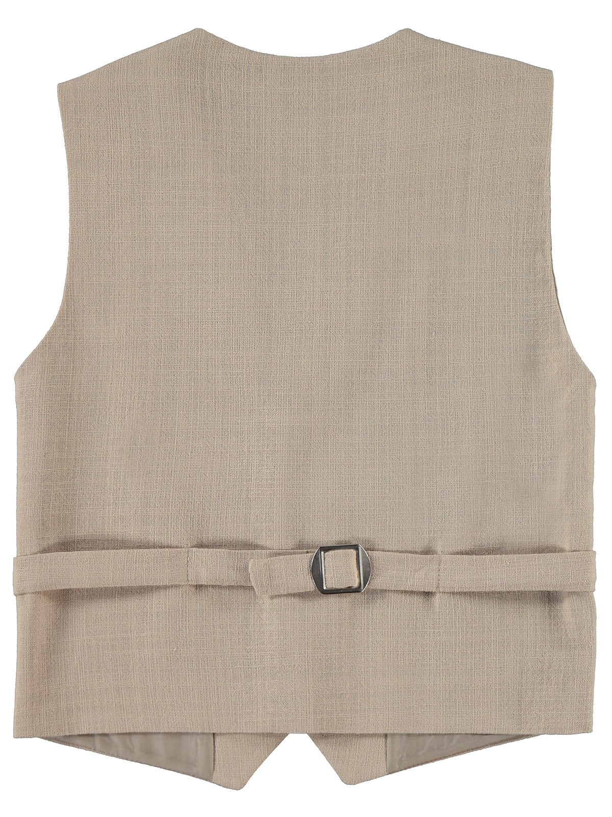 Pierre Cardin Keten Görünümlü 10-12 Yaş Yelek - Kahverengi