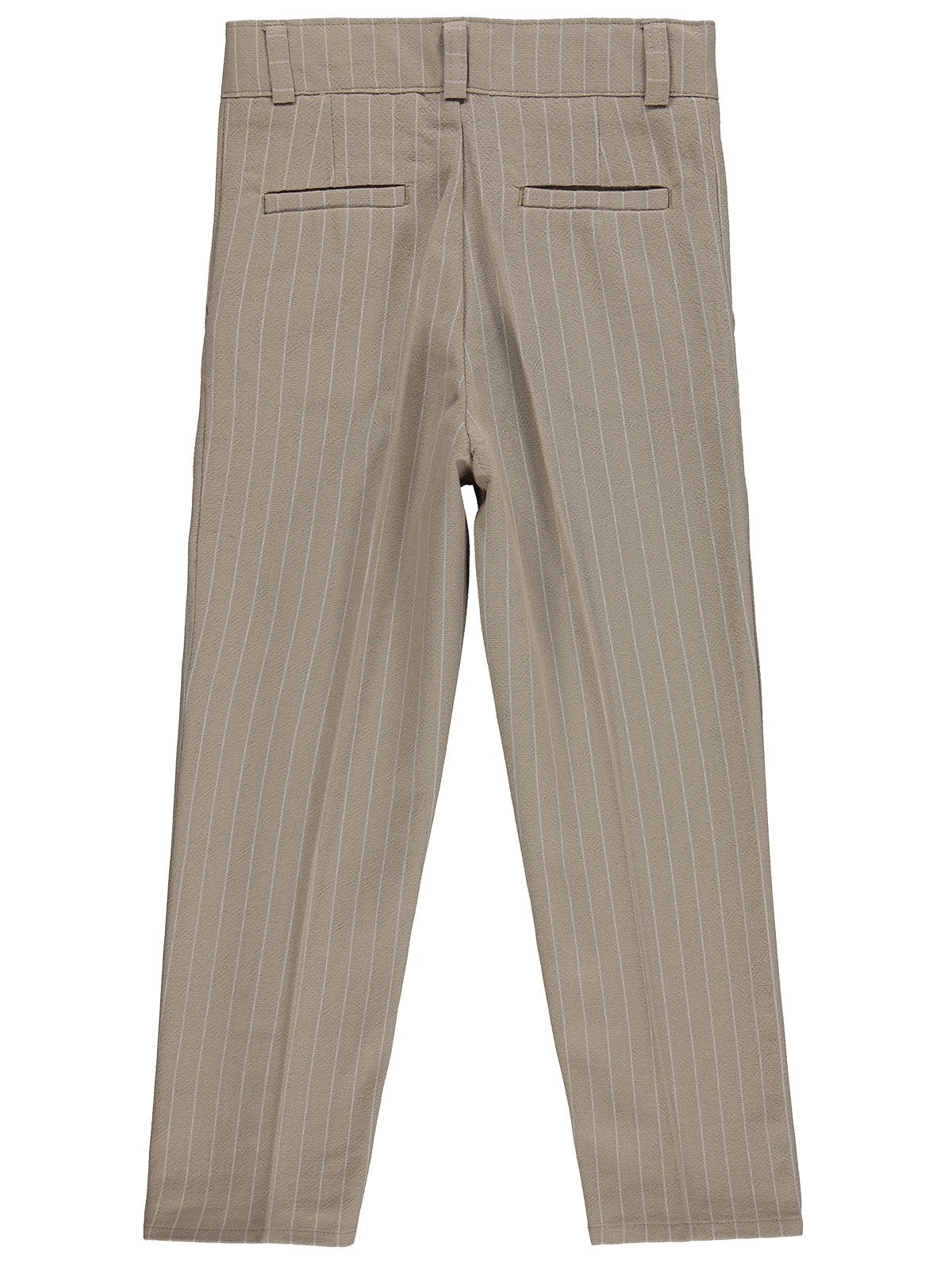 Pierre Cardin Çizgili 10-12 Yaş Pantolon - Kahve